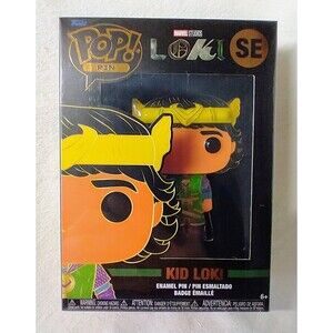 Kid Loki Enamel Pin Funko POP! SE   SEALED IN BOX